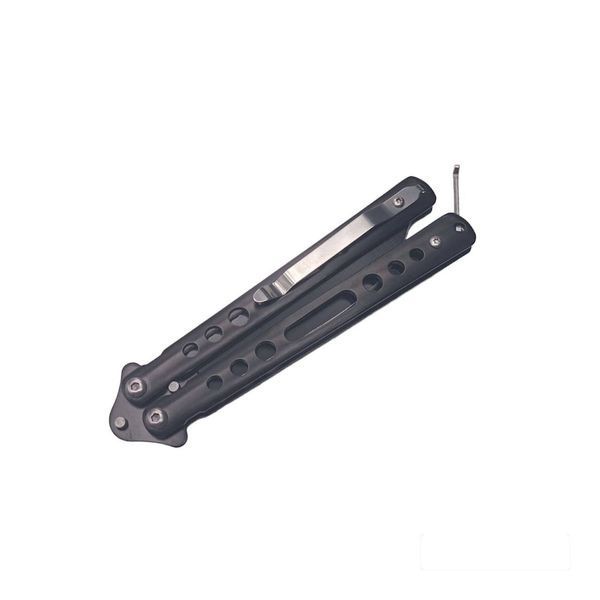 Складаний ніж-метелик Benchmade 21.5 см Чорний 7_03087 фото