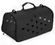 Сумка для животных CosmoPet CP-12 удобная и стильная 48x26x25см Black 3_06548 фото 1