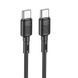 Кабель Hoco X83 Type-C &ndash; Type-C 60W довжиною 1 м Black 3_02117 фото 1