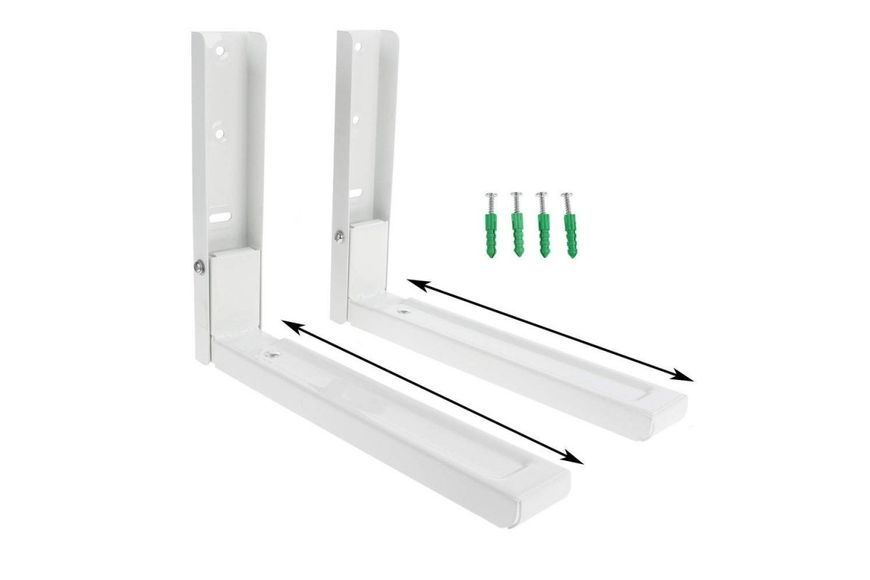 Кронштейн телескопический для микроволновки до 30 кг White 3_08405 фото