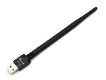 Wi-Fi адаптер Eurosky MT7601 з антеною для T2 USB 5DB Чорний 7_02497 фото