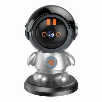 IP камера відеоспостереження Smart Robot (iCam365 APP) Wi-Fi 3MP Black-Grey 3_04326 фото
