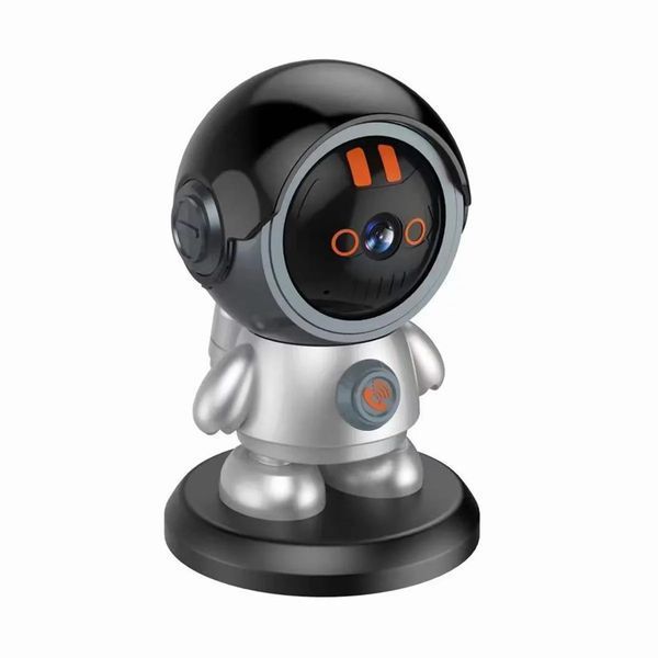 IP камера відеоспостереження Smart Robot (iCam365 APP) Wi-Fi 3MP Black-Grey 3_04326 фото