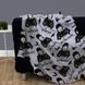 Флисовый плед Wednesday 8940 с принтом 110&times;150 см Розовый 3_07630 фото 3
