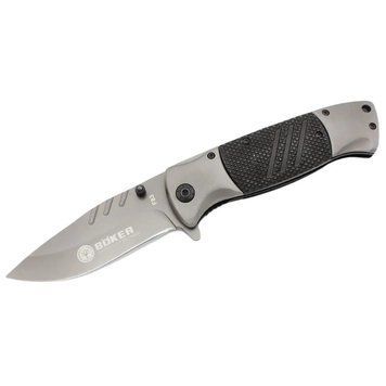 Складной нож Boker F83 с клипсой и тактическим стилем 21.5 см Чёрно-Серый 7_00227 фото