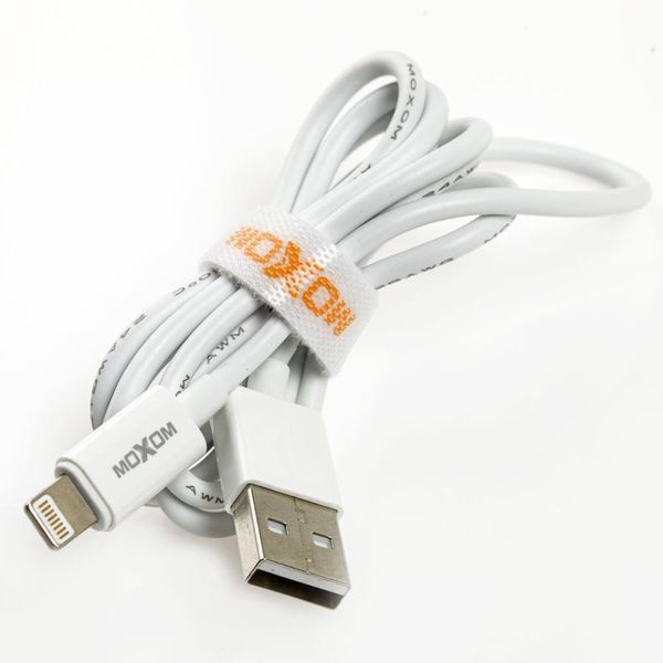 Зарядний пристрій для автомобіля Moxom KC-15 2xUSB для Lightning Колір White 7_01708 фото