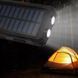 Зовнішній аккумулятор Power Bank R-20 із сонячною батареєю та ліхтариком 20000 mAh чорний 3_05214 фото 5
