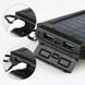 Зовнішній аккумулятор Power Bank R-20 із сонячною батареєю та ліхтариком 20000 mAh чорний 3_05214 фото 4