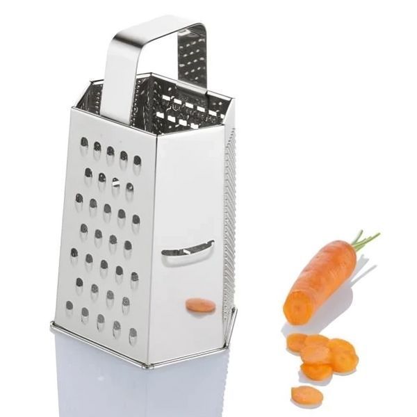 Терка для овощей Livarno Home шестигранная удобная для кухни Silver 3_07294 фото