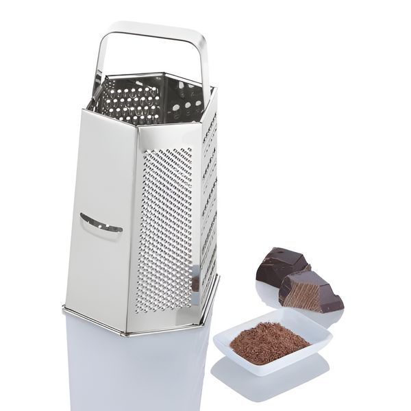 Терка для овощей Livarno Home шестигранная удобная для кухни Silver 3_07294 фото