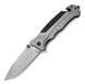 Ніж складаний тактичний Browning ZR320 з кліпсою та склобоєм 21 см сірий 7_00789 фото 1