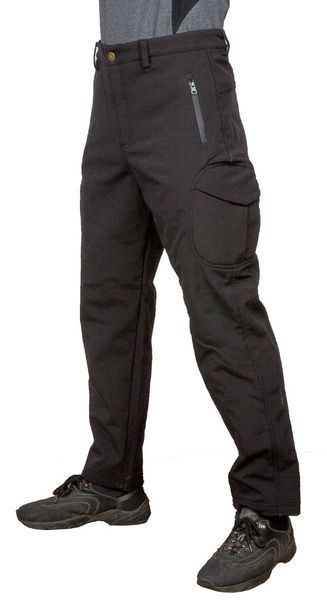 Тактические штаны Eagle PA-01 Soft Shell утепленные черные XXXL 3_02216 фото