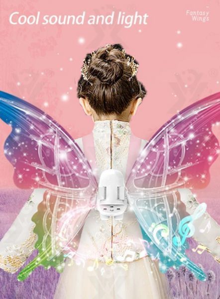 Крылья с подсветкой Dreamy Winds 335 для девочек цвет Purple 3_07803 фото