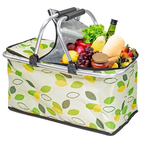 Термосумка для пикника Cool Box 38х24х19 см 3_05366 фото