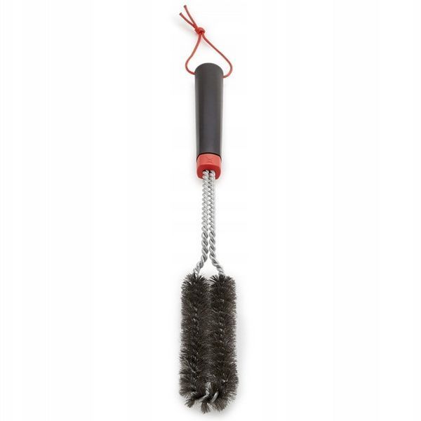 Щетка для гриля GRILL MEISTER латунная 46 см Black-Red 3_08285 фото