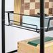 Этажерка с колесиками LY-1246 4 уровня 84x25.5x44 см Black 3_08680 фото 6