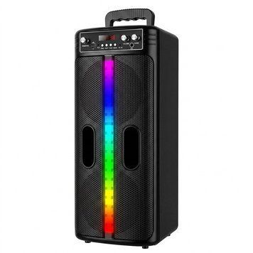 Портативна колонка TTD-2806 RGB 20W Black 3_08229 фото