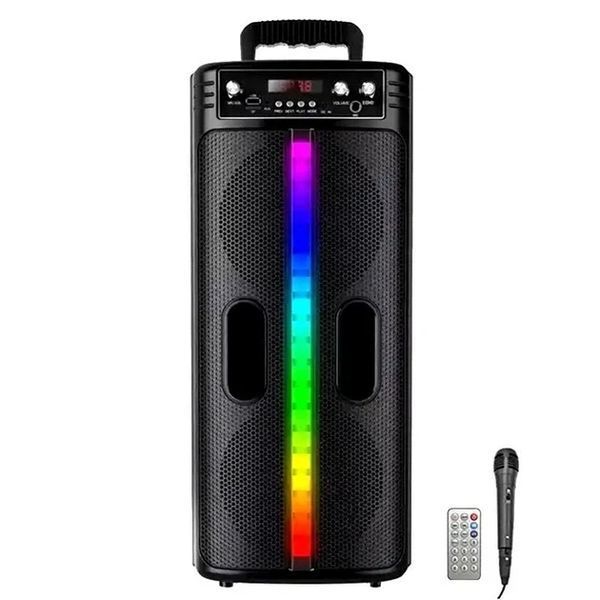 Портативна колонка TTD-2806 RGB 20W Black 3_08229 фото
