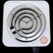 Настільна електроплита Crownberg CB-3740 1000W для дому та дачі White 7_02923 фото 2