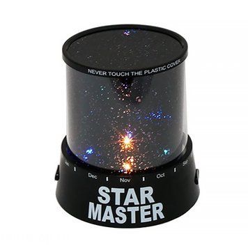Нічник-проектор зоряного неба Star Master Dream Чорний для дитячої кімнати 4_69579062 фото