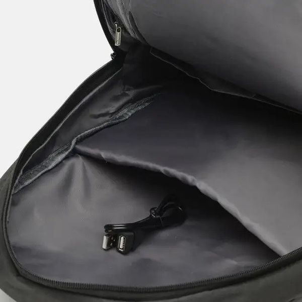 Городской рюкзак Joy Start 15.5L с USB и плечевой сумкой Black 3_04144 фото