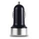 Зарядний пристрій HZ HC6 2xUSB 2.4A з вольтметром для авто Black 7_01712 фото 3