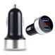 Зарядний пристрій HZ HC6 2xUSB 2.4A з вольтметром для авто Black 7_01712 фото 2