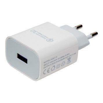 Зарядное устройство KDK1-3 3A быстрая зарядка QC3.0 USB для устройств White 7_02616 фото