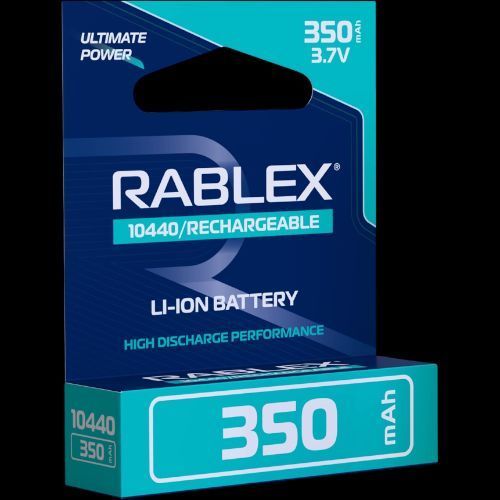 Аккумулятор Rablex 10440 Li-ion 350mAh 3.7V для гаджетов 1 шт 7_02925 фото