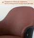 Кухонный стул RIAS DSF-246 с мягким сиденьем и спинкой 81x63x53 см Коричневый 3_07733 фото 4