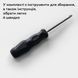 Стіл для комп'ютера з полицею 140x60x75 Black 3_08198 фото 9