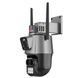 Камера відеоспостереження IP P11-QQ6 (iCSee APP) Wi-Fi з двома об'єктивами 3MP+3MP вулична з віддаленим доступом 3_03838 фото 2