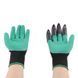 Защитные садовые перчатки с когтями Garden Genie Gloves для работы в саду зеленые 3_2801 фото 6