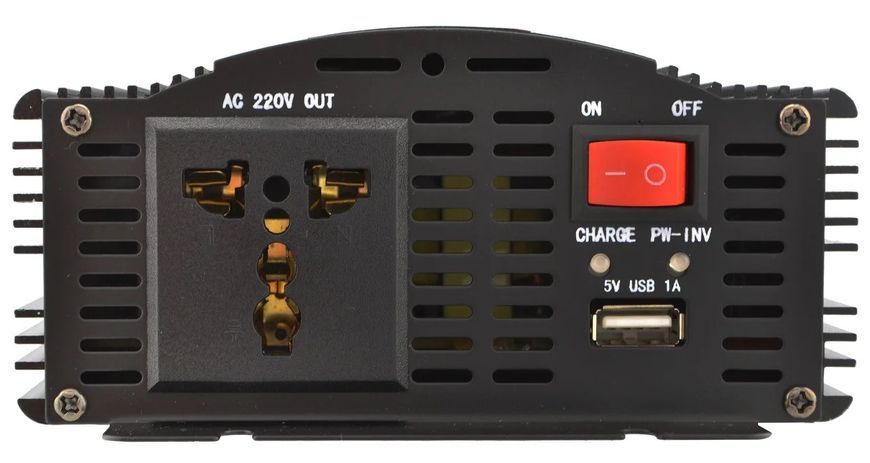 Инвертор напряжения UKC UPS-1300A 1300W DC/AC 12V-230V для домашнего 4_00579 фото