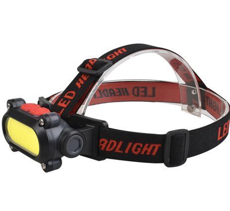 Аккумуляторный налобный фонарь Police BL-209-COB водонепроницаемый Red-Black 7_02889 фото