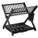 Сушилка для посуды двухъярусная 30&times;28&times;30 см Black 3_08245 фото 1