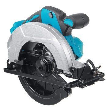 Циркулярна пила акумуляторна Krafftec 800W 48V 2 АКБ висока потужність Blue 3_06706 фото