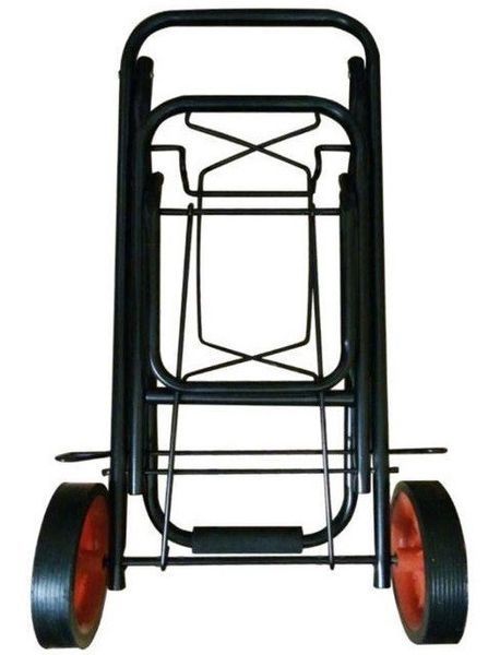 Складная тележка RIAS Shopping Cart с опорами 87x30x36 см Black 3_08399 фото