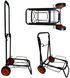 Складная тележка RIAS Shopping Cart с опорами 87x30x36 см Black 3_08399 фото 6