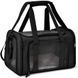 Сумка для домашних животных CosmoPet CP-47 с окном 42x28x28 см Черный 3_03285 фото 1