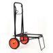 Складная тележка RIAS Shopping Cart с опорами 87x30x36 см Black 3_08399 фото 2