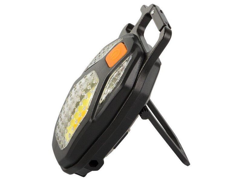 Акумуляторний LED ліхтарик LL-203 COB з магнітом та карабіна Type-C для 7_01550 фото