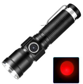 Фонарь Police PLD-1812-T6 с зарядкой Type-C и зумом Black 7_02936 фото