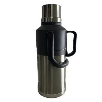 Термос туристический 3.3L с ручкой Silver-Black 3_08080 фото