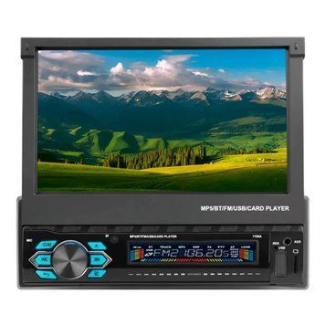 Автомагнітола 7188A 1din 7" GPS Wi-Fi 1/16GB Android 10.0 4х60W Black (3_02688) 3_02688 фото