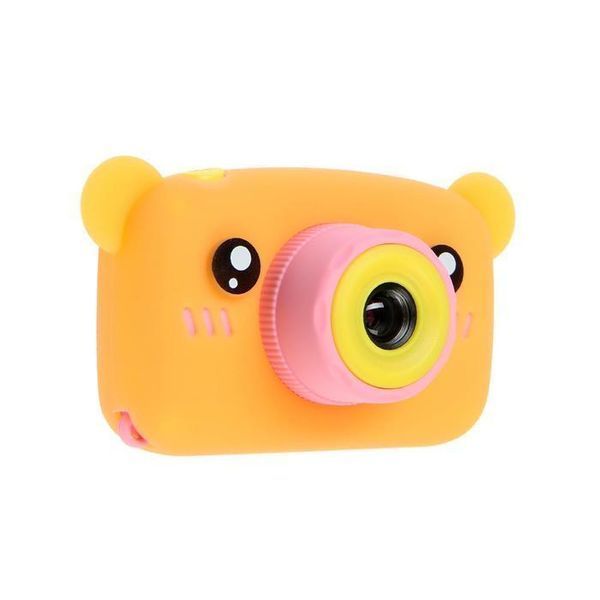 Детский фотоаппарат X-500B "Мишка" цифровой Pink/Orange 3_01243 фото