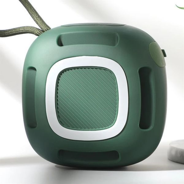 Bluetooth колонка T&G TG659 з підтримкою FM та USB 500 мАг 5 Вт зелена 7_01311 фото