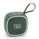 Bluetooth колонка T&G TG659 з підтримкою FM та USB 500 мАг 5 Вт зелена 7_01311 фото 1