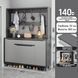 Комбінована шафа-вішалка для взуття BA27-140 140x32x180 см Grey 3_08149 фото 4
