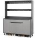 Комбінована шафа-вішалка для взуття BA27-140 140x32x180 см Grey 3_08149 фото 2